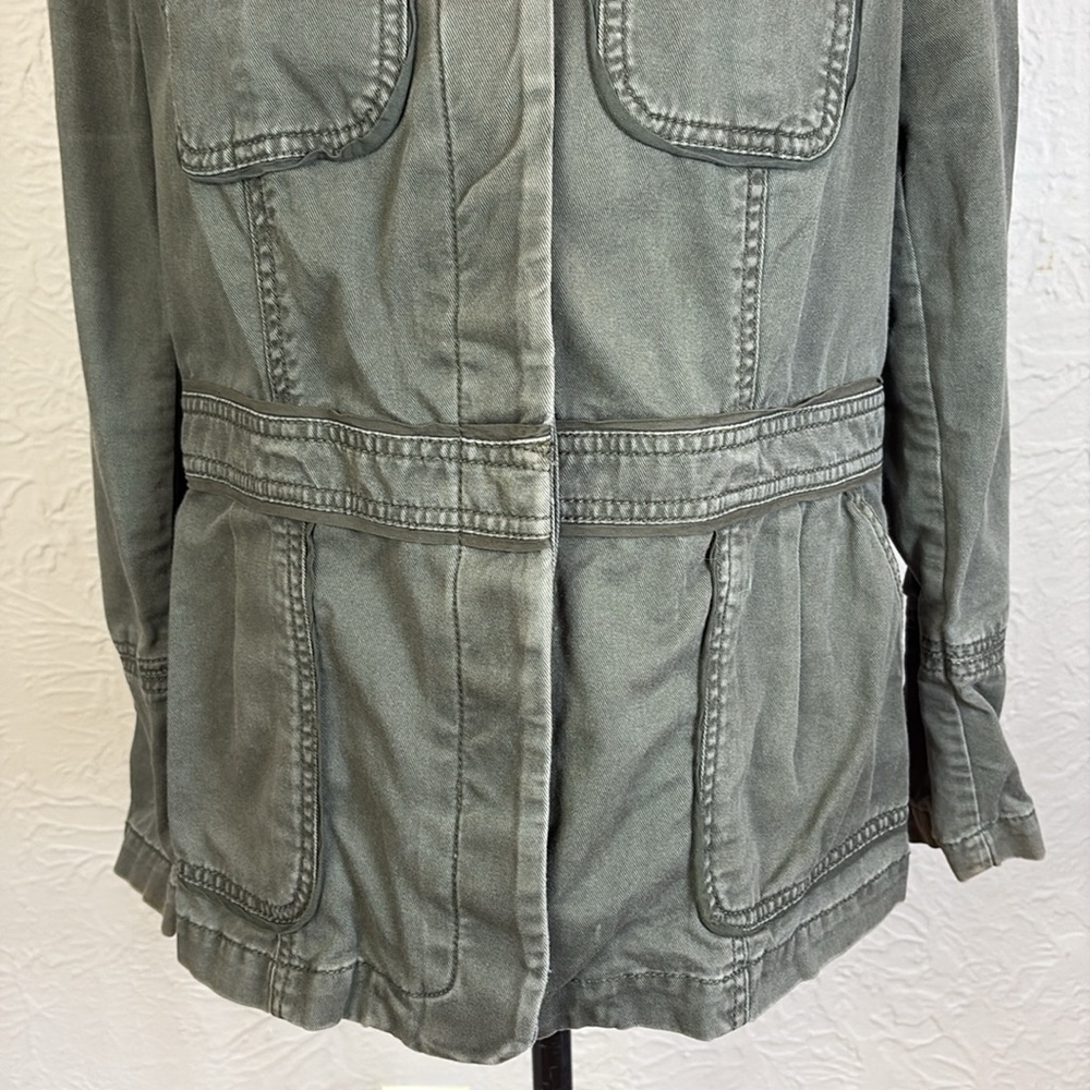 Loft Olive Utility Jacket - image 6